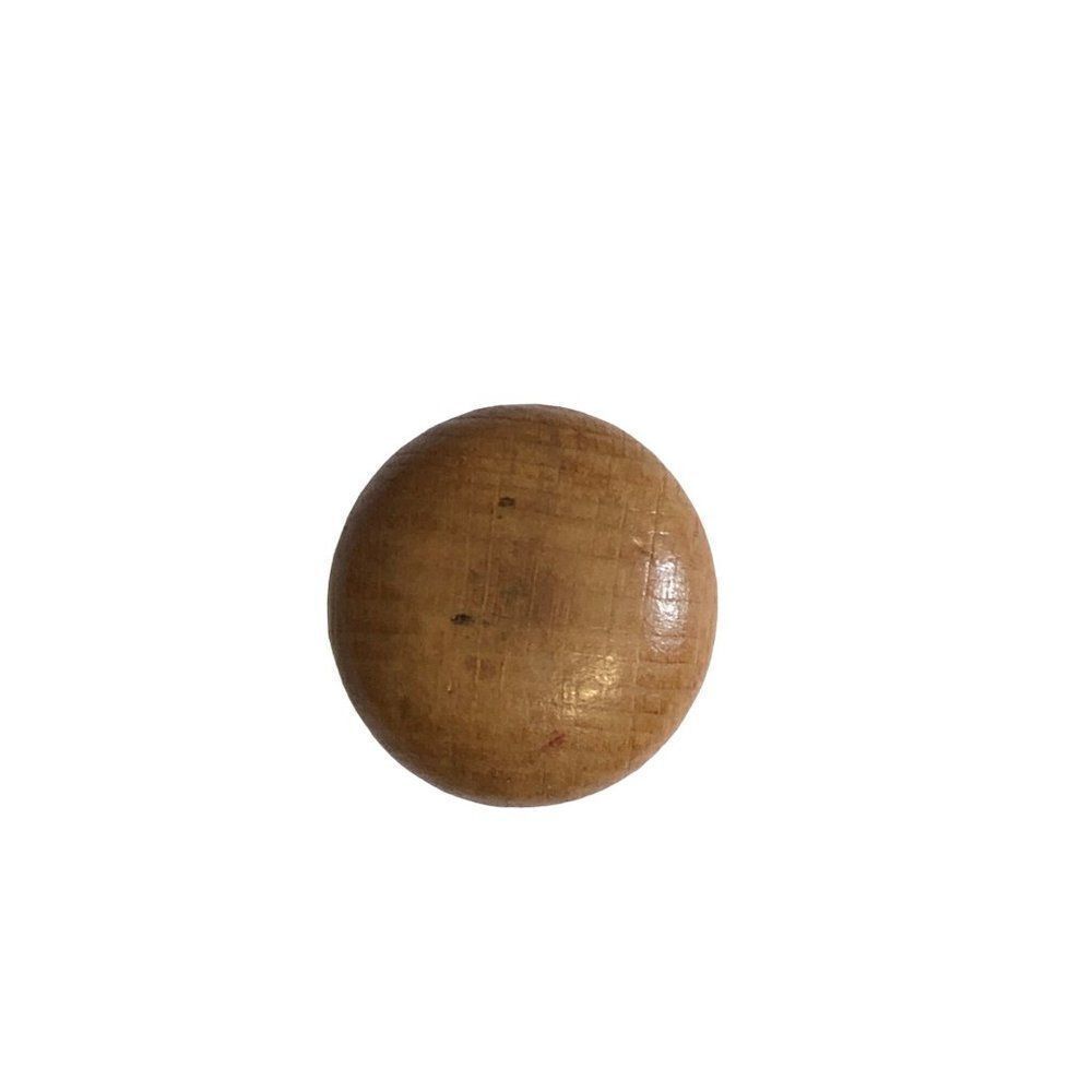 Vintage Wooden Round Drawer Door Pull Cabinet Knob